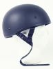 500FB - Flat Black Beanie Skull Cap DOT Motorcycle Half Helmet