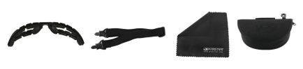 BIKER SUNGLASSES - Renegade Convertible, Blk Frame, Photochromic Lens