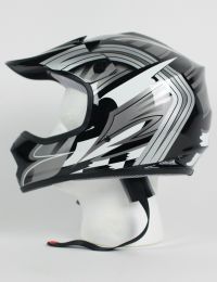 DOT ATV Dirt Bike MX Kids BlackG Motorcycle Helmets
