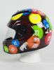 MODMM - M&M Licensed Full Face Brown Motorcycle Helmet