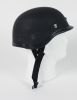 Flat Black Tiger Novelty Motorcycle Helmet