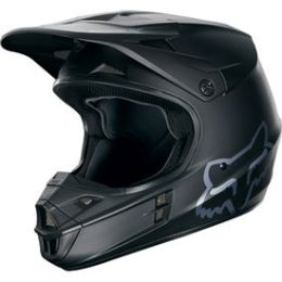 Fox Racing Youth V1 Matte Black Helmet